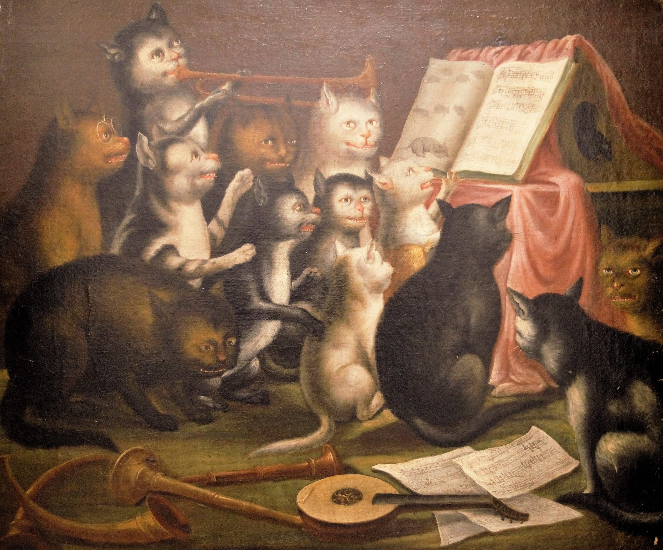 Scopri di più sull'articolo SEGUACE DI ABRAHAM TENIERS – Concerto di gatti