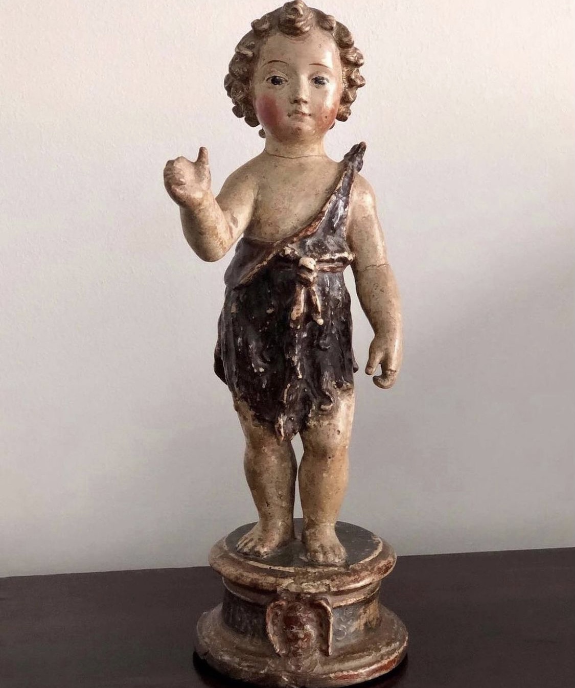 Scopri di più sull'articolo SCULTURA LIGNEA – SAN GIOVANNINO – XVII secolo